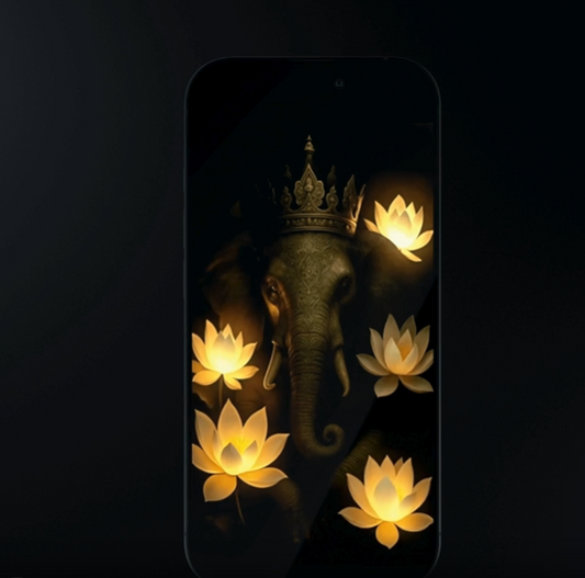 Ganesha Brass wallpaper live